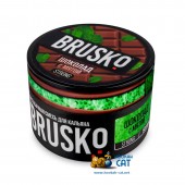 Бестабачная смесь Brusko Strong Шоколад с Мятой 50г