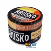 Бестабачная смесь Brusko Strong Дыня Кокос Карамель 50г