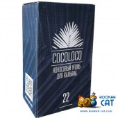 Уголь для кальяна Cocoloco (Коколоко) 96 шт. (22мм, 1 кг)