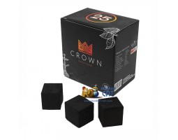 Уголь для кальяна Crown (Краун) 18 шт. (25мм, 250г)