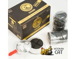 Уголь для кальяна Oasis Kaloud (Оазис Калауд) 120 шт. (1,6кг)