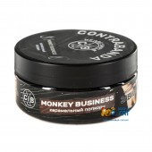 Табак Contrabanda Monkey Buisness (Карамельный Попкорн) 100г Акцизный