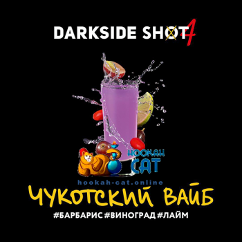 Табак для кальяна Dark Side Shot Чукотский Вайб (Дарк Сайд Шот) 30г Акцизный