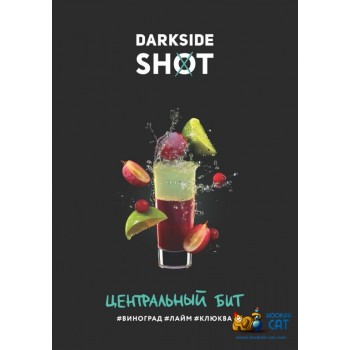 Табак для кальяна Dark Side Shot Центральный Бит (Дарк Сайд Шот) 30г Акцизный - Табак Центральный Бит марки DarkSide Shot 30г