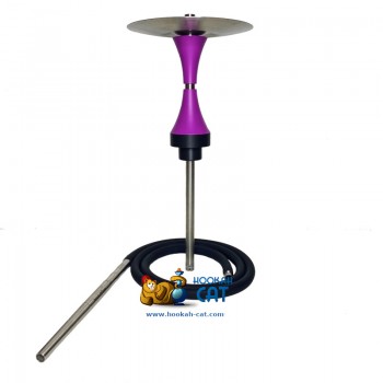 Кальян HookahTree Envy Purple Matte (ХукаТри Энвай Фиолетовый Матовый Шахта, Мундштук)