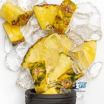 Табак для кальяна Jibiar Ice Pineapple (Джибиар Ананас Лед) Акцизный 50г