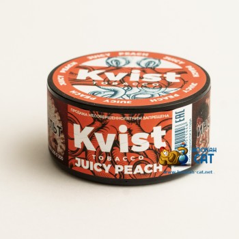 Табак для кальяна Kvist Tobacco Juicy Peach (Квист Сочный Персик) 25г Акцизный