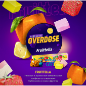 Табак Overdose Fruittella (Фрутелла) 25г Акцизный