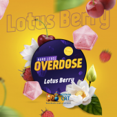 Табак Overdose Lotus Berry (Лотос) 200г Акцизный