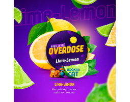 Табак Overdose Lemon Lime (Лимон Лайм) 200г Акцизный