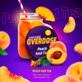 Табак Overdose Peach Iced Tea (Персиковый Чай) 25г Акцизный