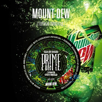 Табак для кальяна Prime Basic Mount-Dew (Прайм Бэйсик Маунтин Дью) 100г Акцизный