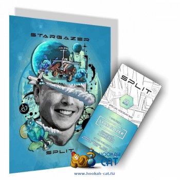 Бестабачная смесь для кальяна Split Stargazer (Сплит Старгазер) 50г