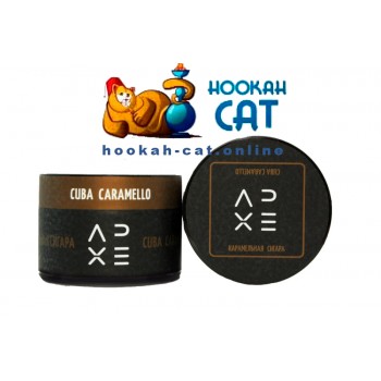 Смесь для кальяна Apex Medium с никотином Cuba Caramello (Карамельная Сигара) 40г